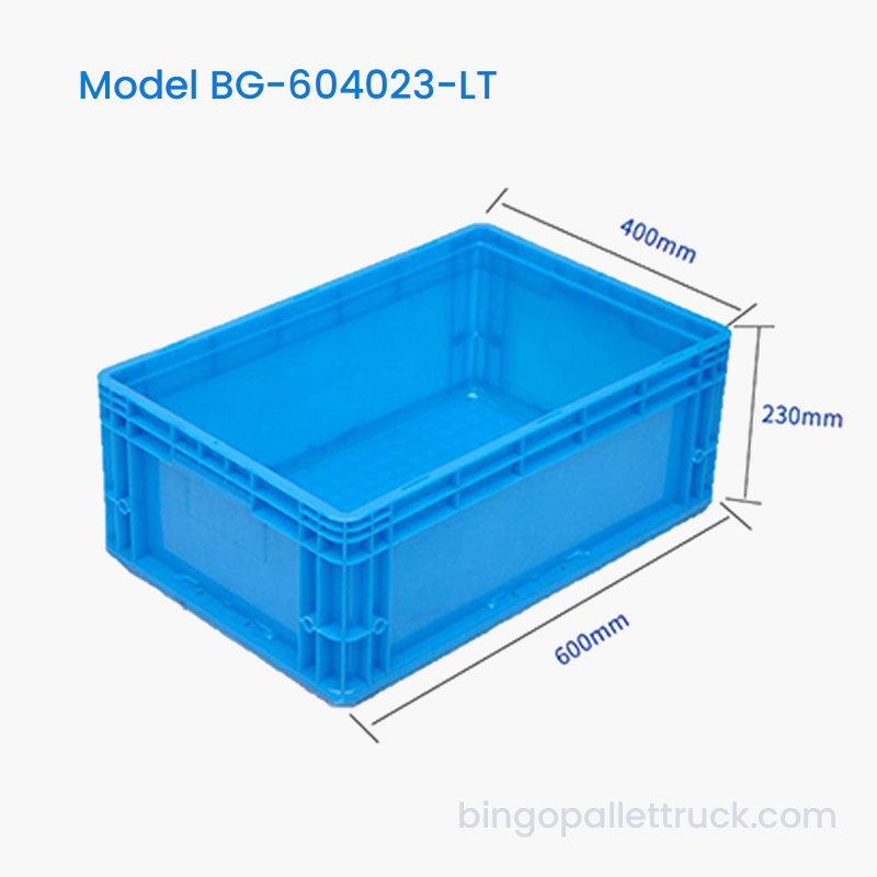 Caixa de logística de grande capacidade 45L para carga industrial