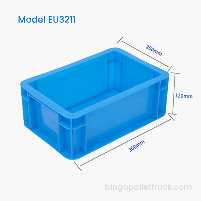 Caixa plástica da UE 4L para armazenamento industrial