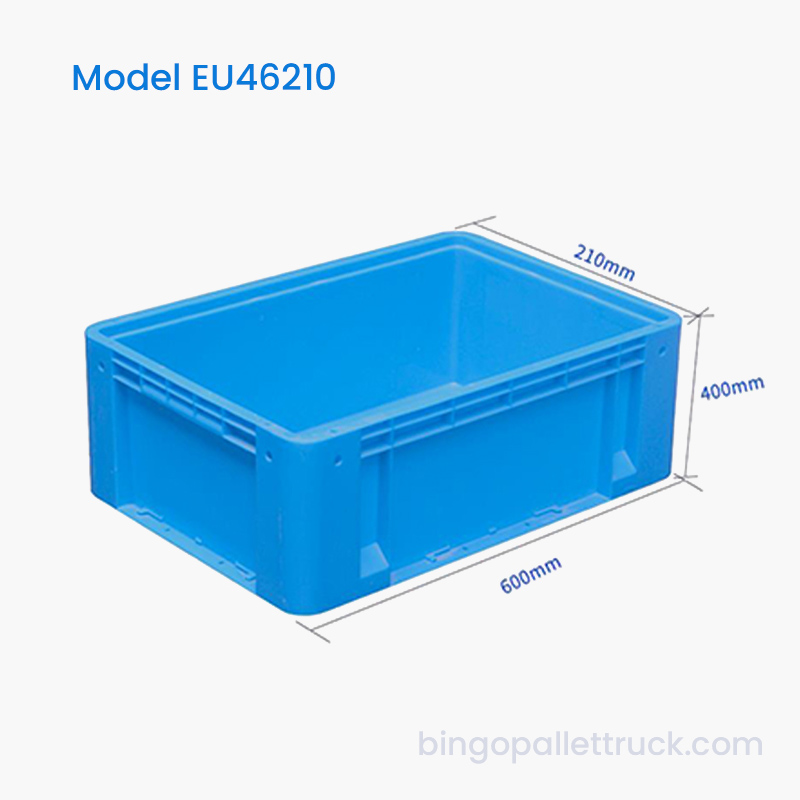 43L HDPE UE recipiente de armazenamento de plástico para uso interno