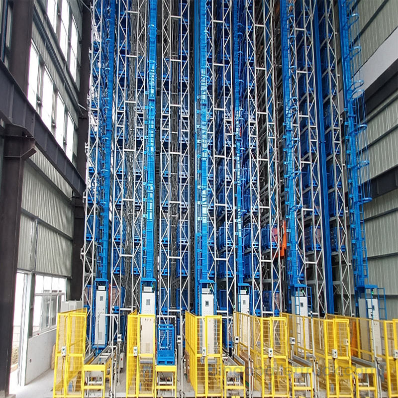 Racks ASRS personalizados para solução de armazenamento inteligente totalmente automatizada para serviços pesados