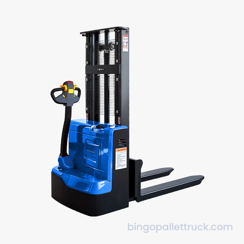 Empilhador industrial walkie elétrico de 1500 kg