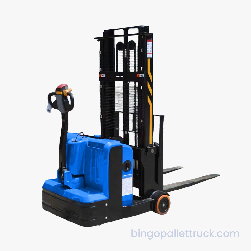Empilhador walkie elétrico contrabalançado para serviço leve de 500kg